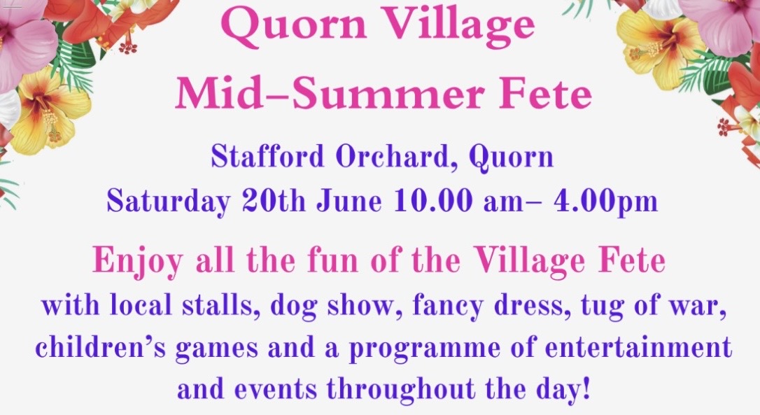 Quorn Mid-Summer Fete